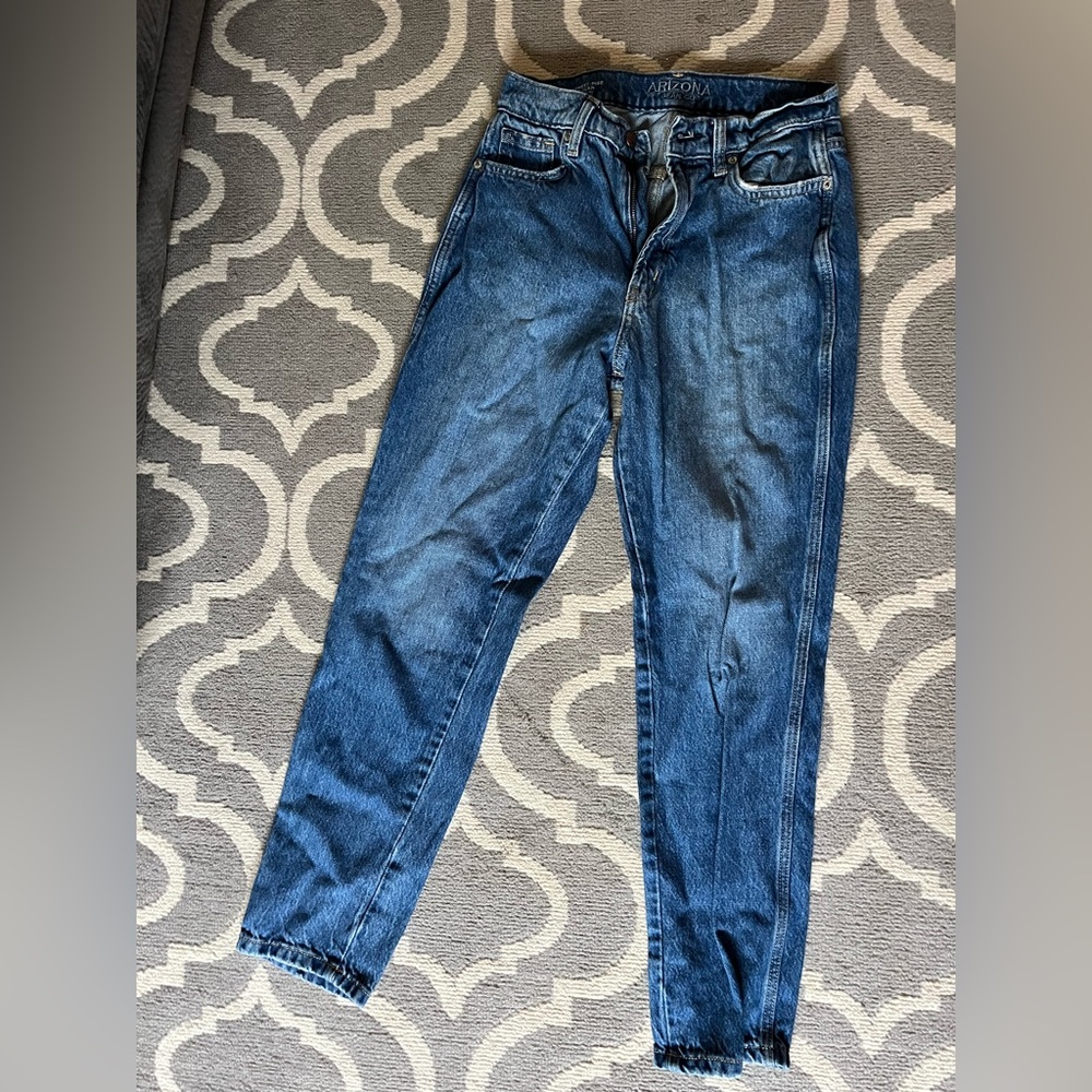 Arizona Jean Company High Rise Blue Jeans